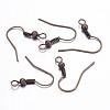 Brass Earring Hooks KK-Q261-1-1