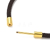 Nylon Cord Bracelet Making KK-CBACFA2-01G-30-3