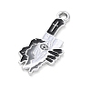 Halloween Alloy Enamel Pendants AL-CBA492B-01D-P-2