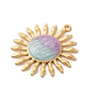 304 Stainless Steel Enamel Pendants STAS-D362-04G-02B-2
