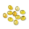 Natural Yellow Agate Cabochons G-A029-01-01-1