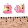 Brass Enamel Pendants LS-KK-A300-05G-3