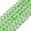 Transparent Glass Beads Strands GLAA-L050-A15-1