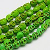 Synthetic Turquoise Beads Strands TURQ-G113-23x30mm-03-2