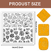 Silicone Clay Texture Mat AJEW-WH0447-012-2