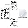 PVC Wall Stickers Set DIY-WH0268-025-3