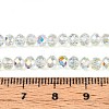 Transparent Glass Beads Strands EGLA-N016-4mm-06-4