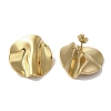 304 Stainless Steel Stud Earrings for Women EJEW-Z303-19G-1