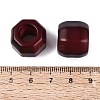 Opaque Acrylic Imitation Wood Beads OACR-N162-17A-3