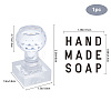 Clear Acrylic Soap Stamps DIY-WH0445-008-4