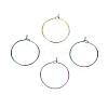Ion Plating(IP) 316L Surgical Stainless Steel Hoop Earring Findings LS-STAS-D164-05M-1