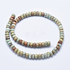 Natural Aqua Terra Jasper Beads Strands G-E444-16-8mm-2