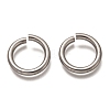 Non-Tarnish 304 Stainless Steel Open Jump Rings STAS-H136-06B-P-1