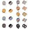 18Pcs 9 Styles 304 Stainless Steel Cuff Earrings EJEW-HS0001-19-1