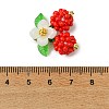 Glass Seed Beaded Pendants PALLOY-MZ01338-01-3