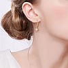 SHEGRACE Brass Dangle Earrings JE722C-1-3