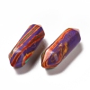 Synthetic Colorful Malachite No Hole G-K330-09-3