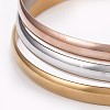 Fashion 201 Stainless Steel Bangle Sets BJEW-L664-024D-M-1-2