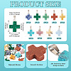 18Pcs 9 Styles Mixed Gemstone Pendants G-TA0002-32-4