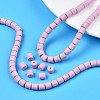 Polymer Clay Bead Strands CLAY-T001-C61-7
