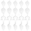 DICOSMETIC 24Pcs 4 Style 304 Stainless Steel Pendants STAS-DC0005-88-1