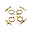 ibetan Style Alloy Toggle Clasps GLF1298Y-NF-2
