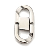 Non-Tarnish 304 Stainless Steel Fold Over Clasps LS-STAS-D026-01C-P-1