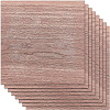 BENECREAT 8 Sheets Walnut Wood Sheet DIY-BC0005-38-1