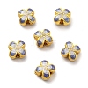 Brass Enamel Beads KK-S393-02-1