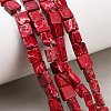 Dyed Natural Imperial Jasper Beads Strands G-F833-A01-01-2
