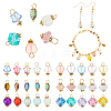 CHGCRAFT 120pcs 6 styles Glass & Acrylic Charms & Pendants DIY-CA0003-98-1