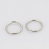 Tarnish Resistant 304 Stainless Steel Open Jump Rings STAS-N015-01-1