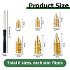 420Pcs Plain Carbon Steel Screw FIND-HS0002-26G-2