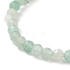 5Pcs 5 Style Natural Mixed Gemstone & Glass Beaded Stretch Bracelets Set BJEW-JB08881-7