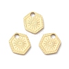 Ion Plating(IP) 316L Surgical Stainless Steel Charms STAS-H213-52G-3