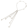 Zinc Alloy Rhinestone Hair Bands OHAR-WH20007-01A-P-1