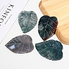 Natural Moss Agate Display Decorations G-PW0004-30-1