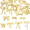14Pcs 7 Styles Rack Plating Brass Pendants KK-TA0002-89-1