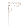 Hollow Out Alloy Star Link Chain Waist Belly Chains for Women FS-WGA1E3D-01-1