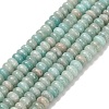 Natural Amazonite Beads Strands G-L635-A35-4x2mm-3