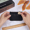 Rectangle Leather Credit Card Wallets for Women Men AJEW-WH20007-09A-3