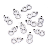 201 Stainless Steel Charms STAS-R108-08-2