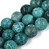 Dyed Natural Agate Beads Strands G-Q606-45A-02-2