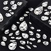 CHGCRAFT 160Pcs 10 Style Sew on Rhinestone RGLA-CA0001-11-4