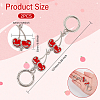 Zinc Alloy Chain Link Purse Strap Extenders AJEW-WH0479-46D-2