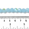 Imitation Jade Glass Beads Strands EGLA-A035-J8mm-L04-4