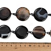 Dyed & Heated Natural Banded Agate Beads Strands GG-CBAB9C6-G01-01-4