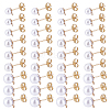 150Pcs 304 Stainless Steel Stud Earring Findings STAS-ME0001-36-1