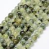 Natural Prehnite Beads Strands G-P322-48-6mm-2