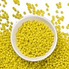 Frosted Opaque 6/0 Glass Seed Beads SEED-R029-4mm-A04-2